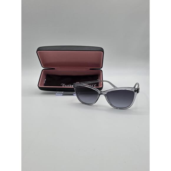 Juicy Couture Sunglasses JU551/S Black White Spotted Gradient Gray Lenses B38 main image 7